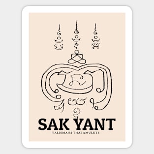 Sak Yant Tattoo Thai Sticker